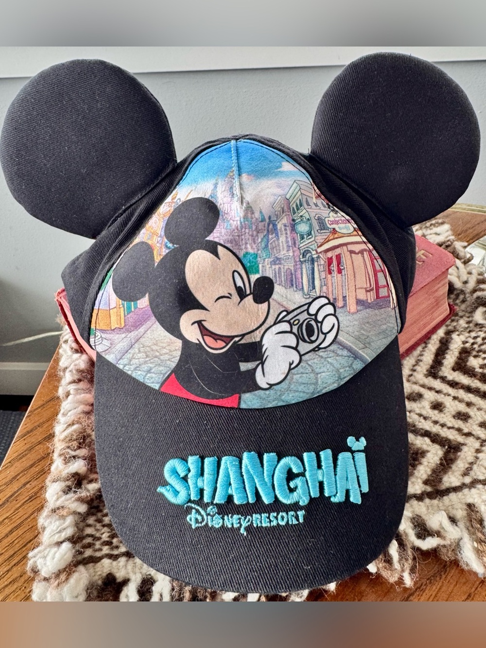 Shanghai Disney Resort Mickey Ears Baseball Cap – Youth 54-57cm – Authentic